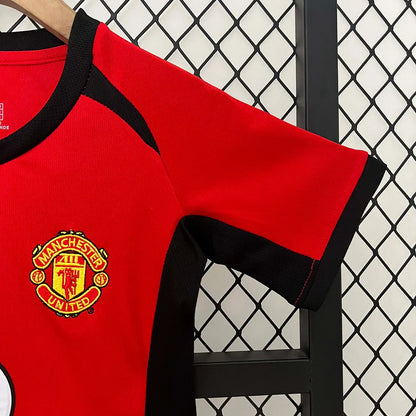 Maillot rétro Manchester United Domicile Enfant 2002/2004