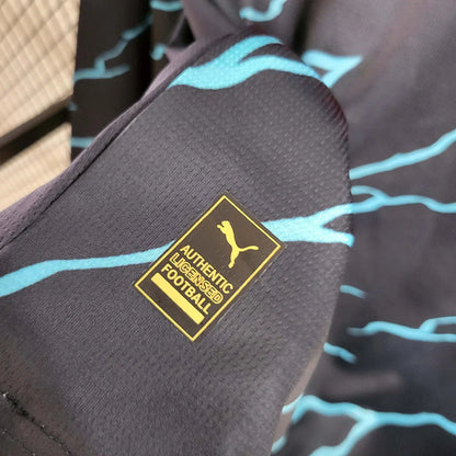 2023/2024 Manchester City Alternativa Visitante Manga Larga