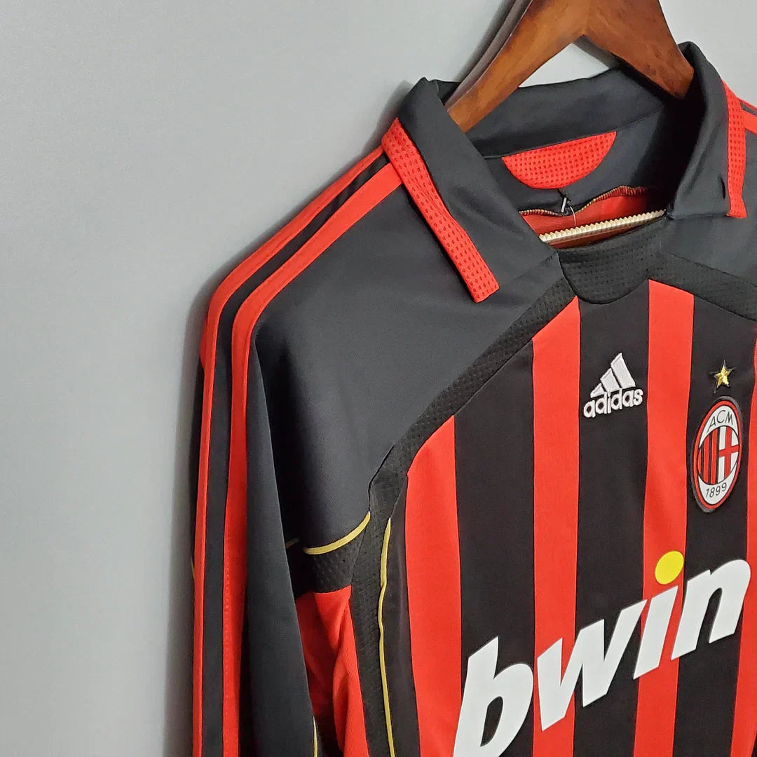 Maillot rétro à manches longues AC Milan Domicile 2006/2007