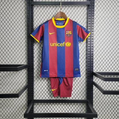 Maillot rétro Barcelone Domicile Enfant 2010/2011 Taille