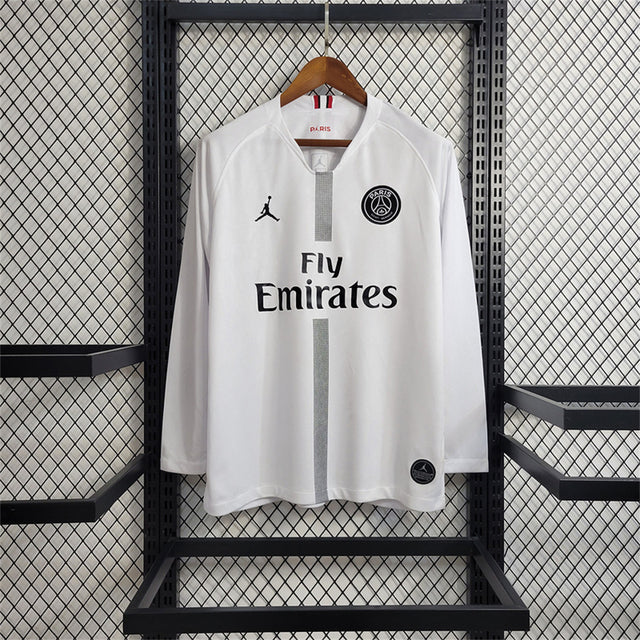 Maillot rétro PSG Paris Saint-Germain Extérieur Manches Longues 2018/2019
