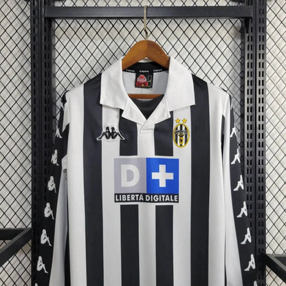 Maillot rétro Juventus Domicile Manches Longues 1999-2000