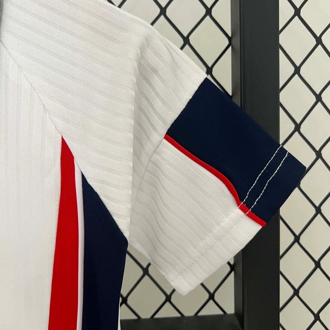 Maillot rétro Angleterre domicile 1998, taille enfant