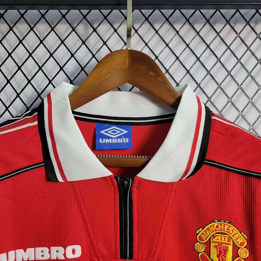 Maillot rétro domicile de Manchester United 1998/1999