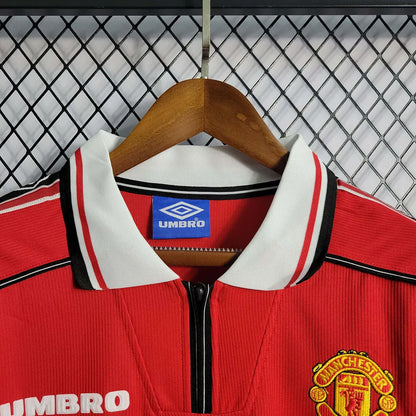 Maillot rétro domicile de Manchester United 1998/1999