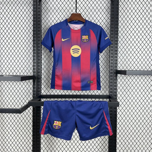 Maillot Domicile Barcelone 2025/2026 Taille Enfant