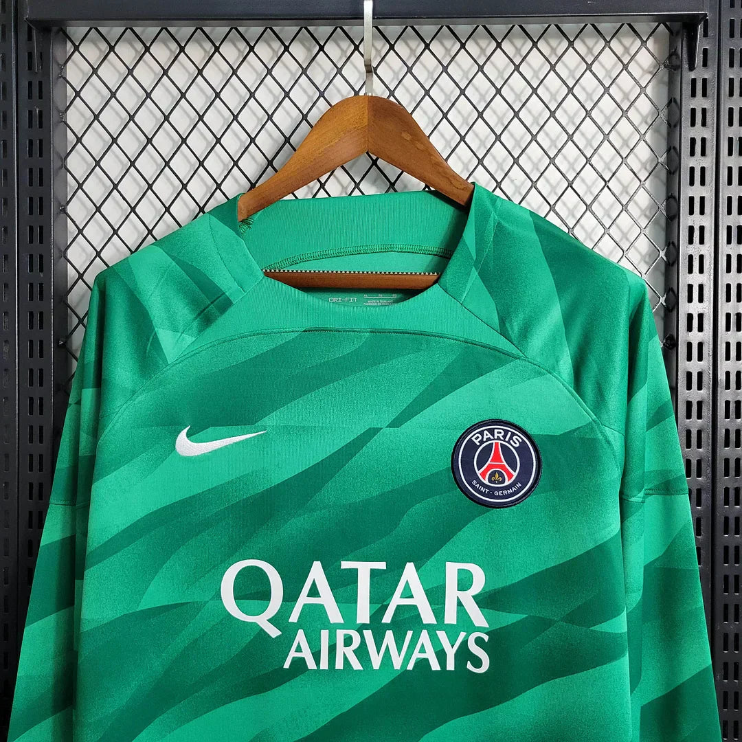 2023/2024 PSG Paris Saint-Germain Goalkeeper Kit Manga Larga