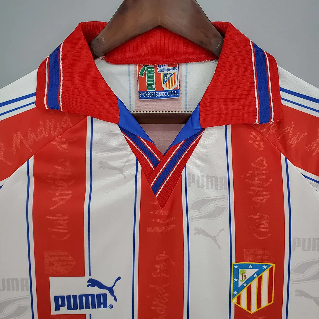 1996-1997 Retro Atletico Madrid Local