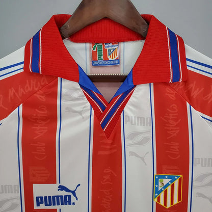 1996-1997 Retro Atletico Madrid Local