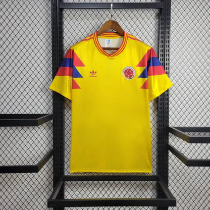 Maillot rétro domicile de la Colombie 1990-1991