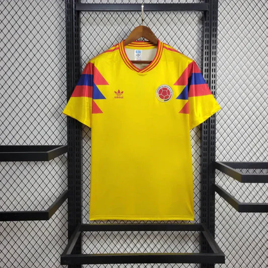 Maillot rétro domicile de la Colombie 1990-1991
