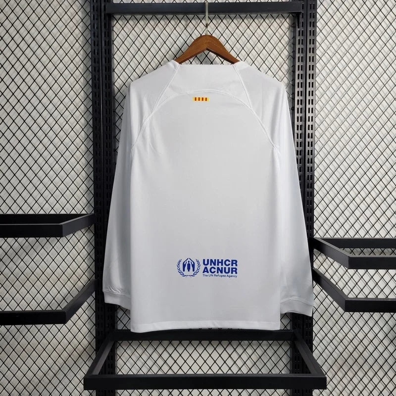 2023/2024 Barcelona Visitante Manga Larga