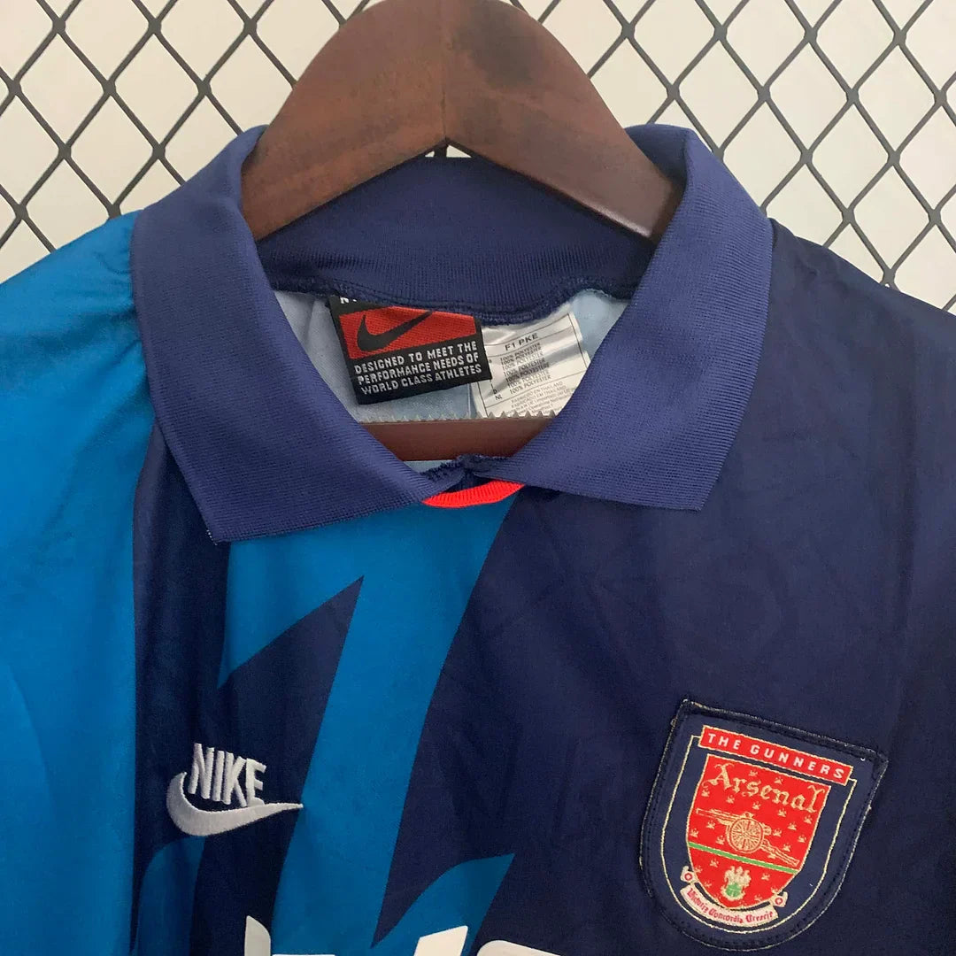 Maillot extérieur rétro Arsenal 1995-1996 à manches longues
