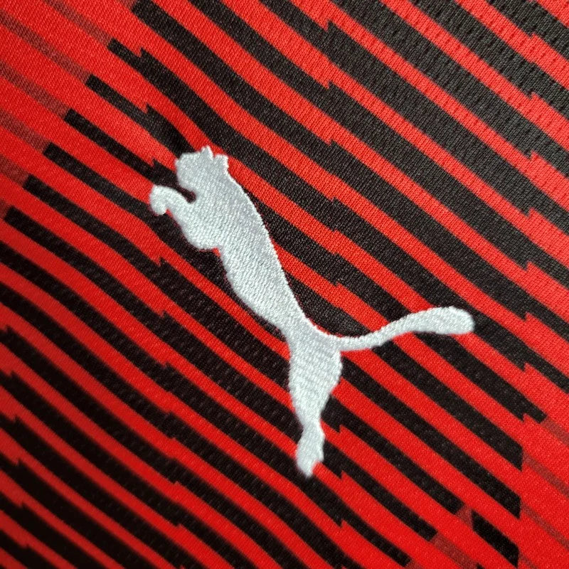 2023/2024 AC Milan Local Manga Larga