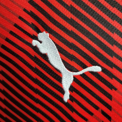 2023/2024 AC Milan Local Manga Larga