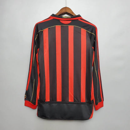 Maillot rétro à manches longues AC Milan Domicile 2006/2007