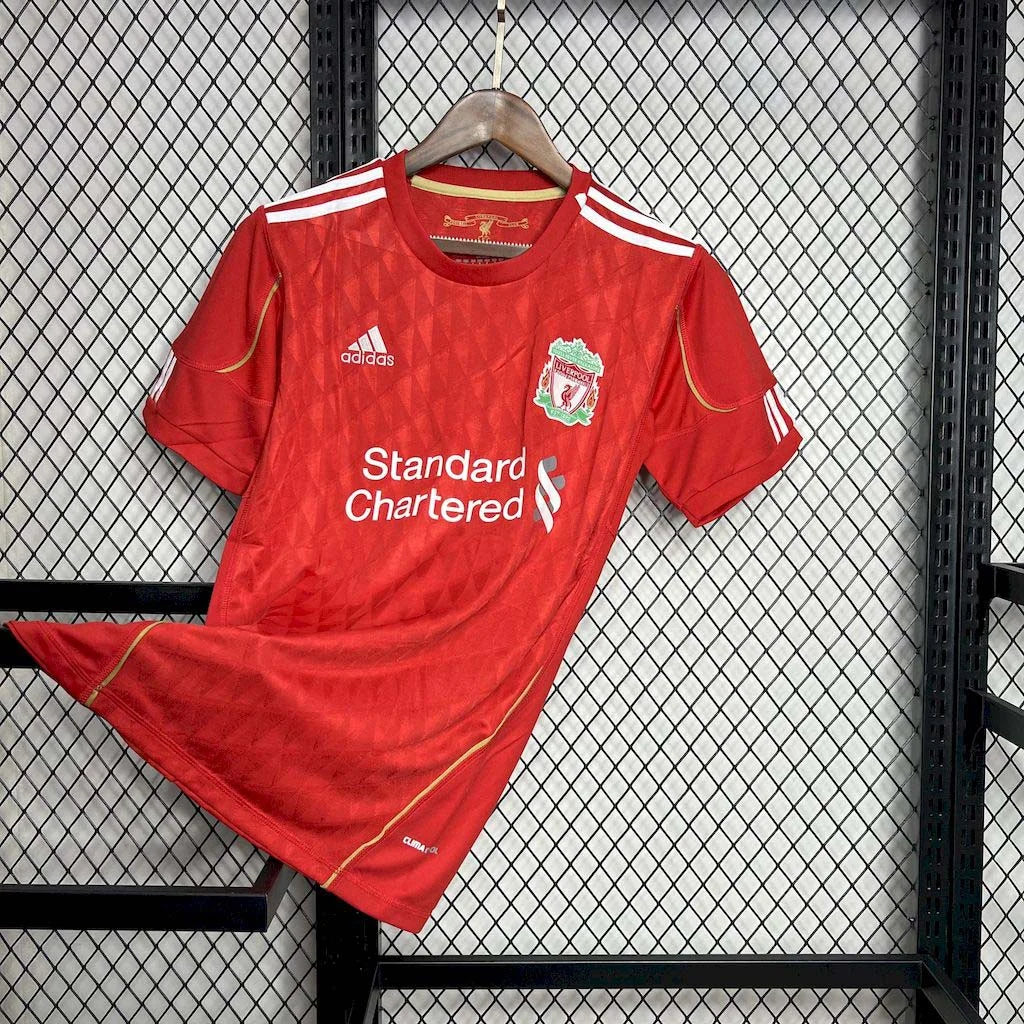 Maillot rétro Liverpool domicile 2010-2011