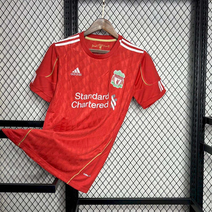 Maillot rétro Liverpool domicile 2010-2011