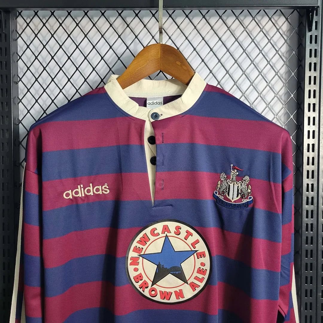 Maillot rétro extérieur à manches longues Newcastle United 1995-1996