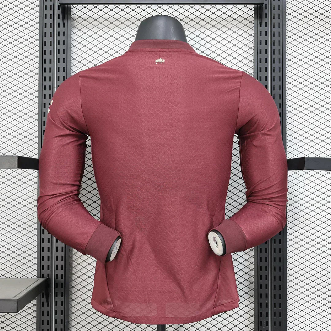 2024/2025 Manchester City Alternativa Visitante Manga Larga