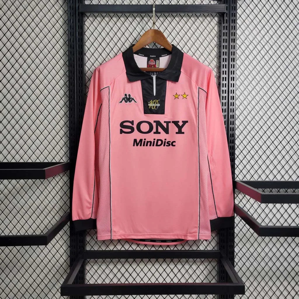 Maillot rétro Juventus extérieur à manches longues 1997-1998