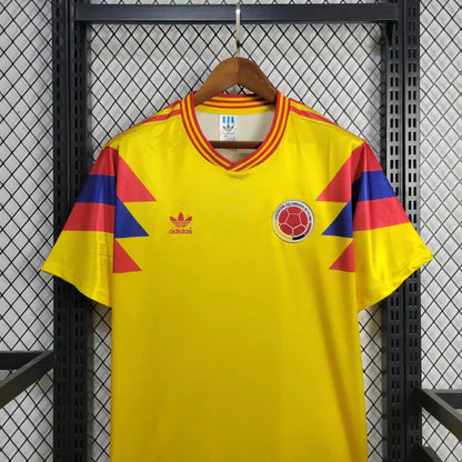 Maillot rétro domicile de la Colombie 1990-1991