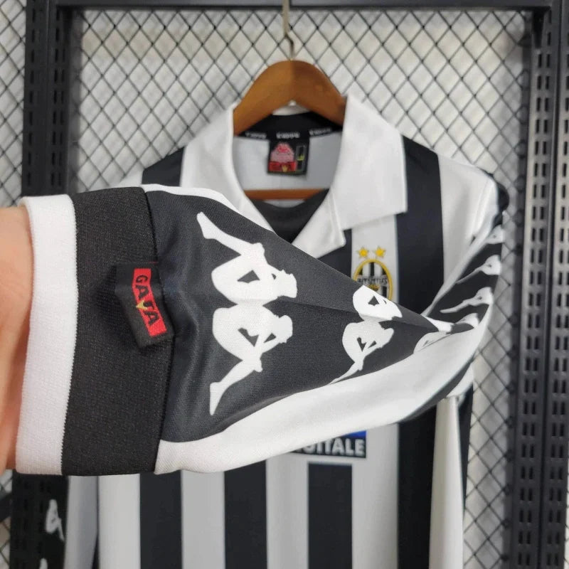 Maillot rétro Juventus Domicile Manches Longues 1999-2000