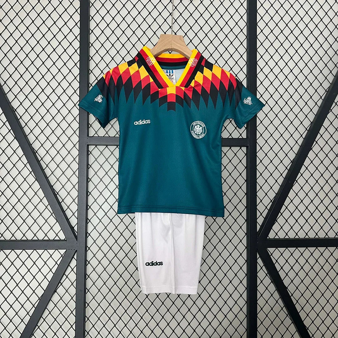 Maillot rétro Allemagne extérieur 1994, taille enfant