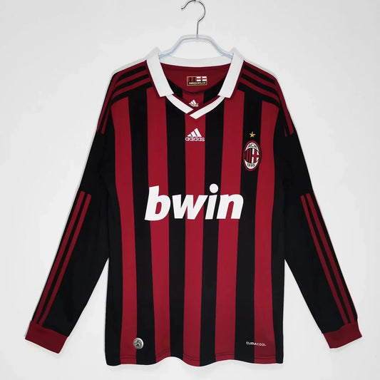 Maillot domicile rétro de l'AC Milan 2008-2009