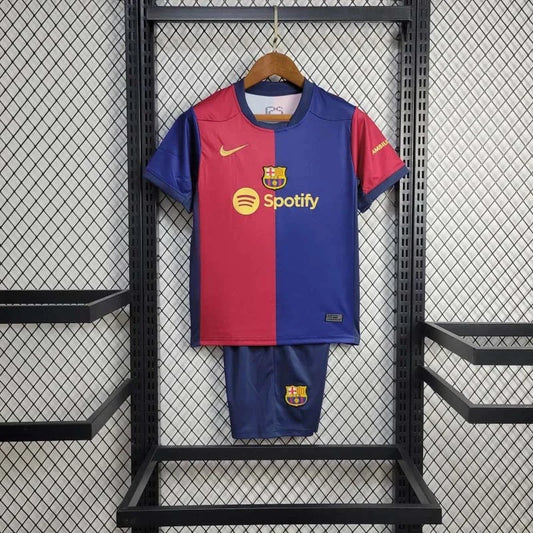 Maillot Domicile Barcelone 2024/2025 Taille Enfant