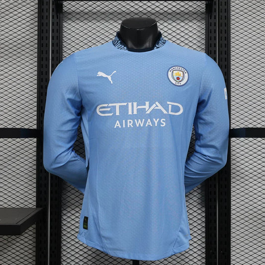 2024/2025 Manchester City Manga Larga Local Kit