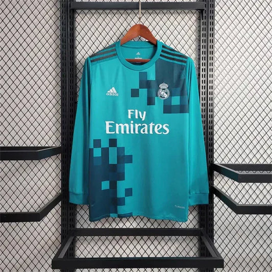Maillot alternatif à manches longues Real Madrid Retro 2017-2018