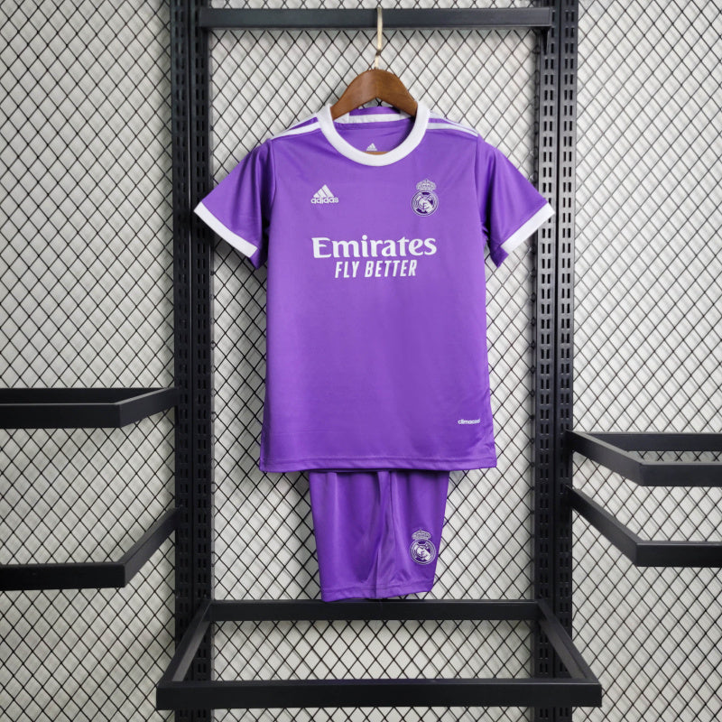 Maillot extérieur rétro Real Madrid 2016/2017 pour enfant