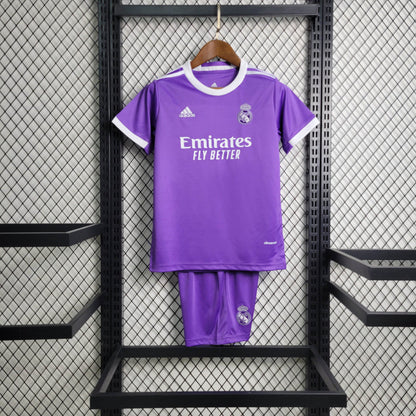 Maillot extérieur rétro Real Madrid 2016/2017 pour enfant