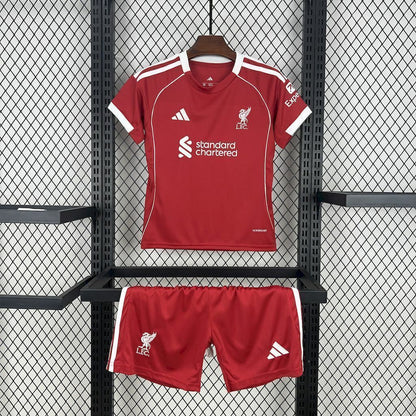 Maillot domicile Liverpool 2025/2026 taille enfant